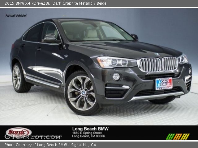 2015 BMW X4 xDrive28i in Dark Graphite Metallic