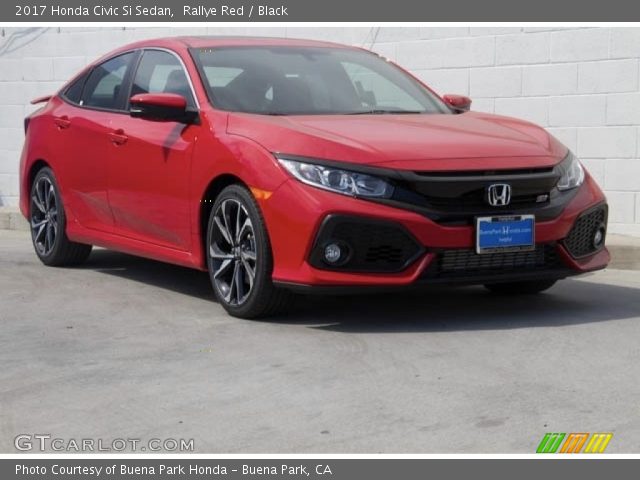 2017 Honda Civic Si Sedan in Rallye Red