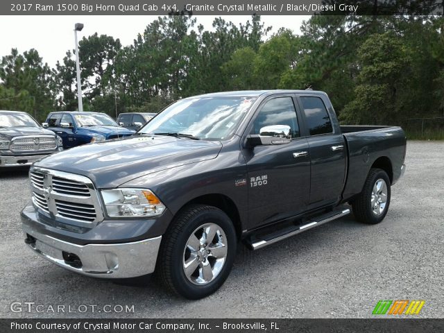 2017 Ram 1500 Big Horn Quad Cab 4x4 in Granite Crystal Metallic