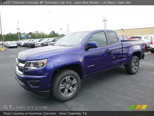 2017 Chevrolet Colorado WT Extended Cab 4x4 in Laser Blue Metallic