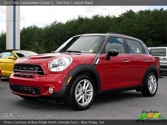 2015 Mini Countryman Cooper S in Chili Red