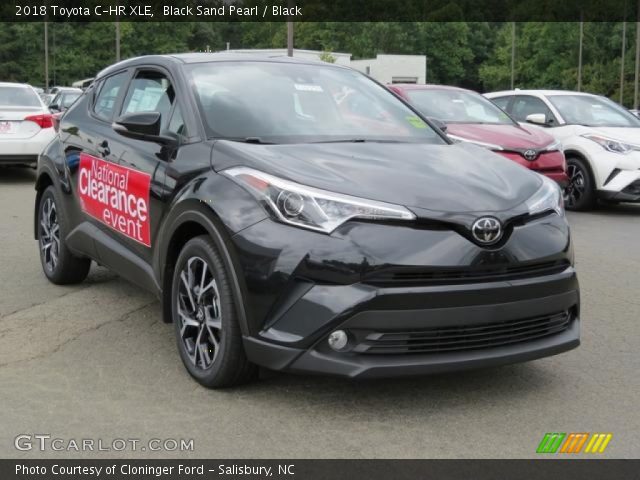 2018 Toyota C-HR XLE in Black Sand Pearl