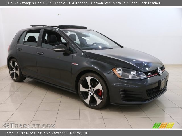 2015 Volkswagen Golf GTI 4-Door 2.0T Autobahn in Carbon Steel Metallic