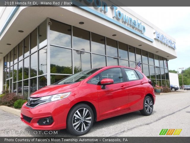 2018 Honda Fit EX in Milano Red