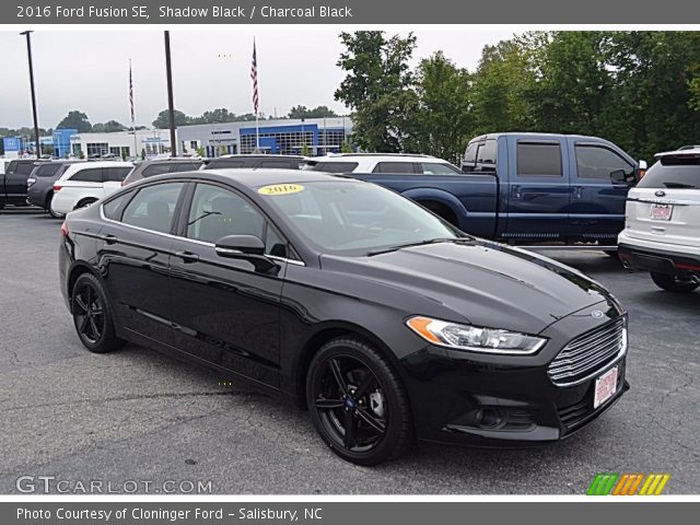 2016 Ford Fusion SE in Shadow Black