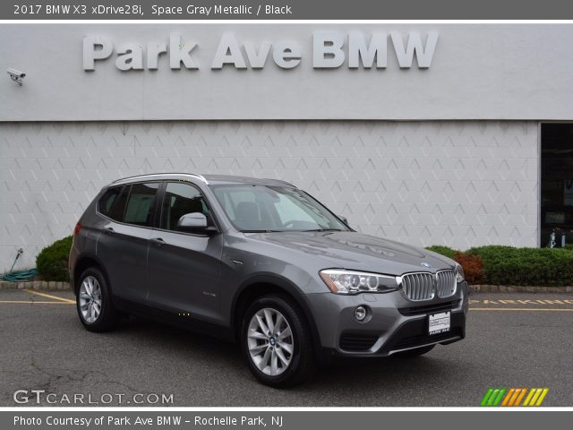 2017 BMW X3 xDrive28i in Space Gray Metallic