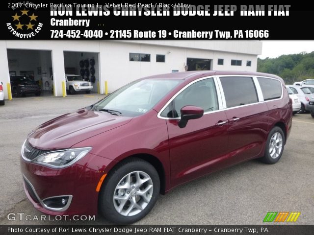 2017 Chrysler Pacifica Touring L in Velvet Red Pearl