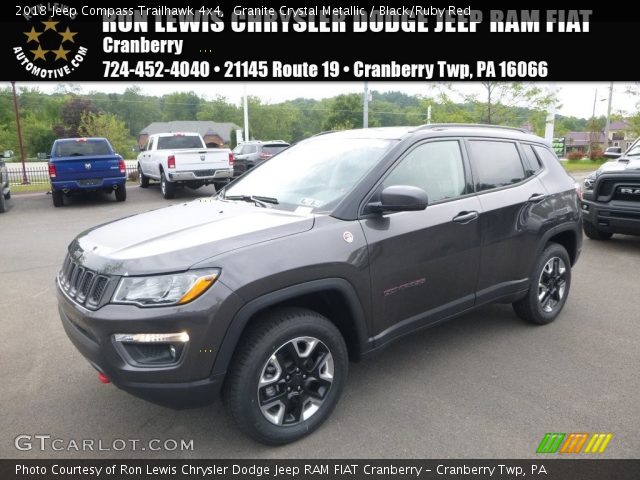 2018 Jeep Compass Trailhawk 4x4 in Granite Crystal Metallic