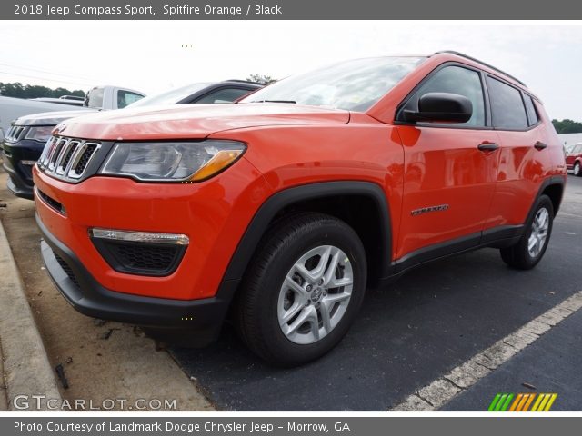 2018 Jeep Compass Sport in Spitfire Orange