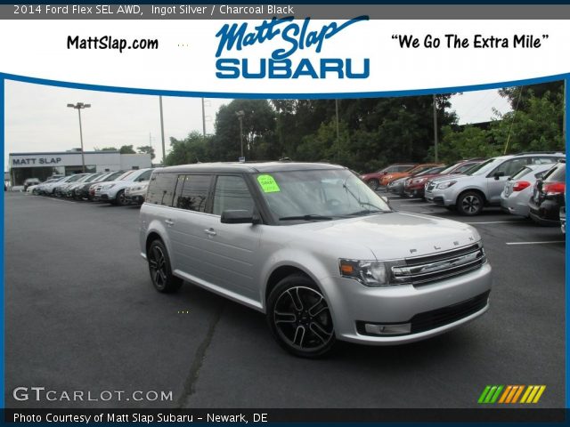 2014 Ford Flex SEL AWD in Ingot Silver