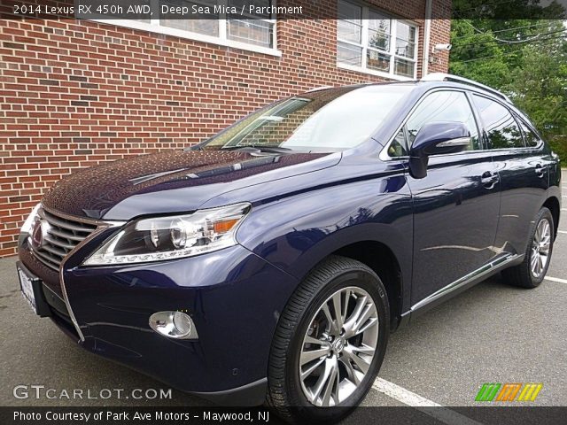 2014 Lexus RX 450h AWD in Deep Sea Mica