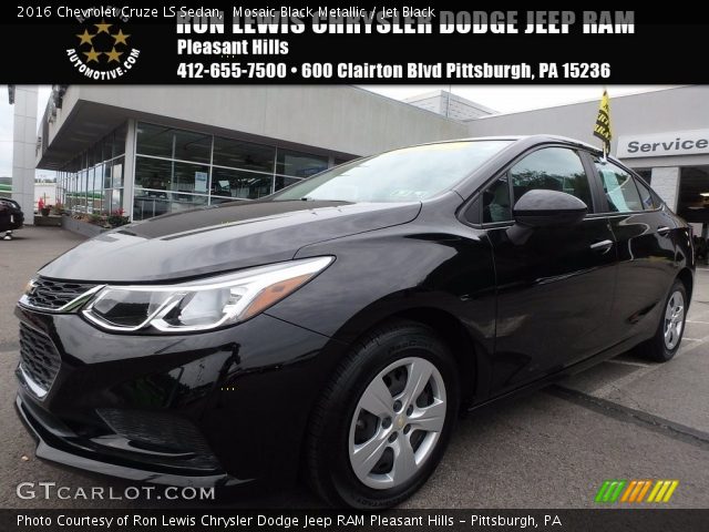 2016 Chevrolet Cruze LS Sedan in Mosaic Black Metallic