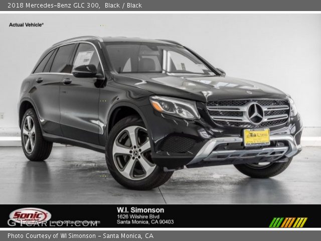 2018 Mercedes-Benz GLC 300 in Black