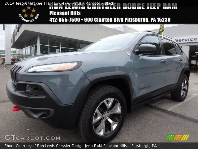 2014 Jeep Cherokee Trailhawk 4x4 in Anvil