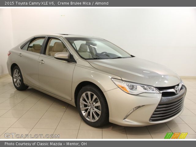 2015 Toyota Camry XLE V6 in Creme Brulee Mica
