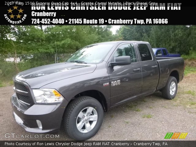 2017 Ram 1500 Express Quad Cab 4x4 in Granite Crystal Metallic