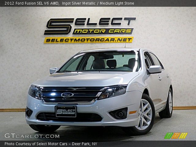 2012 Ford Fusion SEL V6 AWD in Ingot Silver Metallic