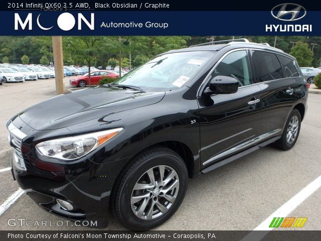 2014 Infiniti QX60 3.5 AWD in Black Obsidian