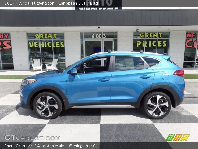 2017 Hyundai Tucson Sport in Caribbean Blue