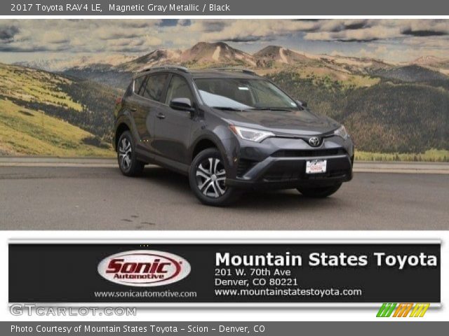 2017 Toyota RAV4 LE in Magnetic Gray Metallic
