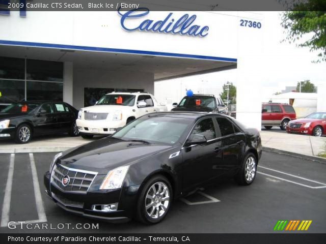 2009 Cadillac CTS Sedan in Black Ice