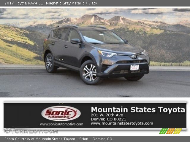 2017 Toyota RAV4 LE in Magnetic Gray Metallic
