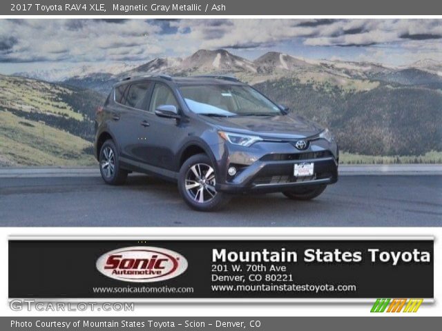 2017 Toyota RAV4 XLE in Magnetic Gray Metallic