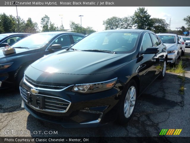2017 Chevrolet Malibu Hybrid in Mosaic Black Metallic