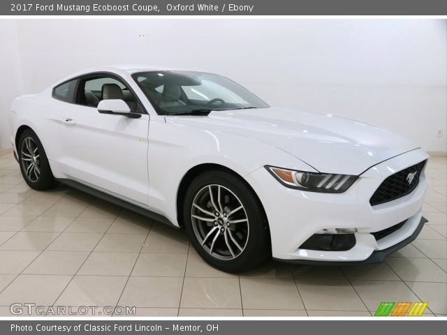 2017 Ford Mustang Ecoboost Coupe in Oxford White