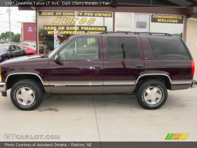 1997 Chevrolet Tahoe LT 4x4 in Dark Cherry Metallic