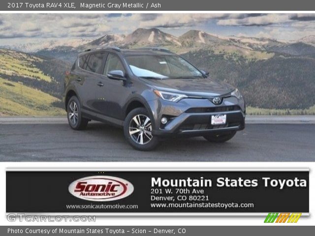 2017 Toyota RAV4 XLE in Magnetic Gray Metallic