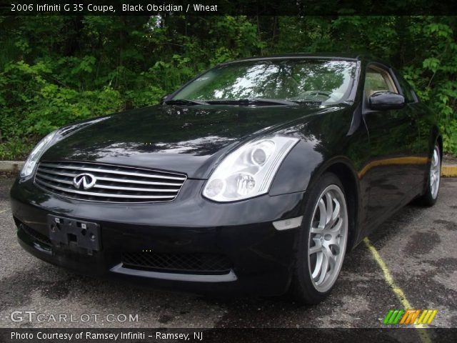 2006 Infiniti G 35 Coupe in Black Obsidian