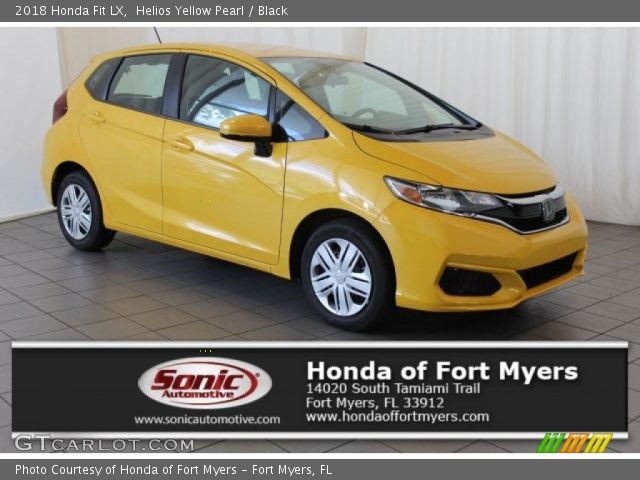 2018 Honda Fit LX in Helios Yellow Pearl