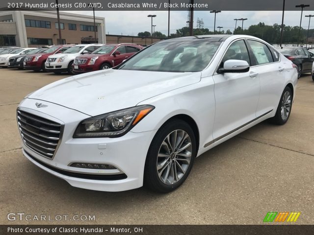 2017 Hyundai Genesis G80 AWD in Casablanca White