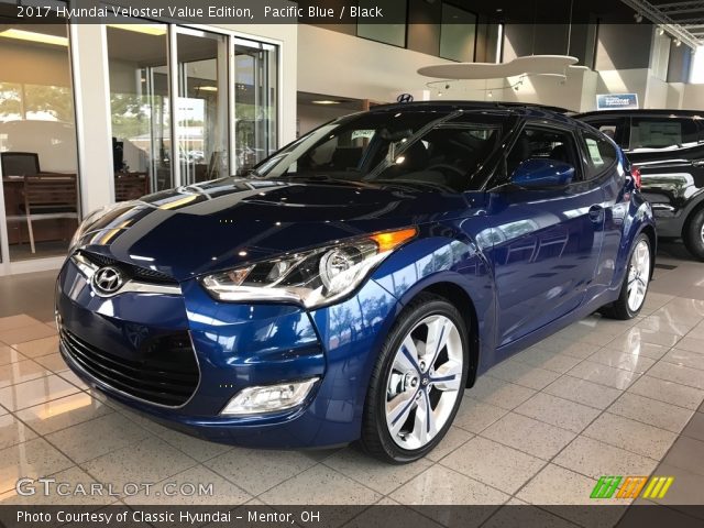 2017 Hyundai Veloster Value Edition in Pacific Blue