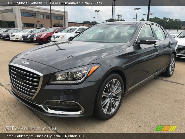 2018 Hyundai Genesis G80 AWD in Himalayan Gray