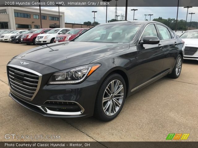 2018 Hyundai Genesis G80 AWD in Himalayan Gray