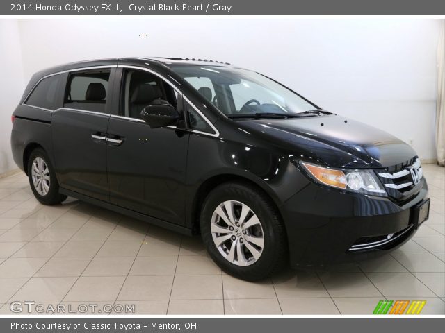 2014 Honda Odyssey EX-L in Crystal Black Pearl