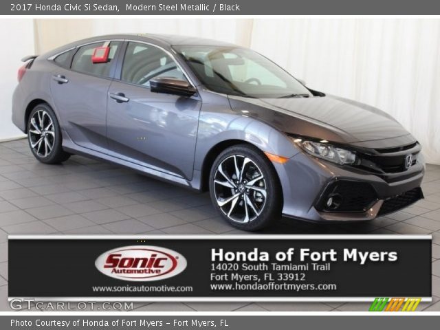 2017 Honda Civic Si Sedan in Modern Steel Metallic