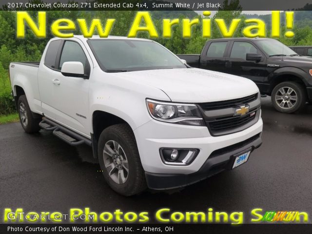 2017 Chevrolet Colorado Z71 Extended Cab 4x4 in Summit White