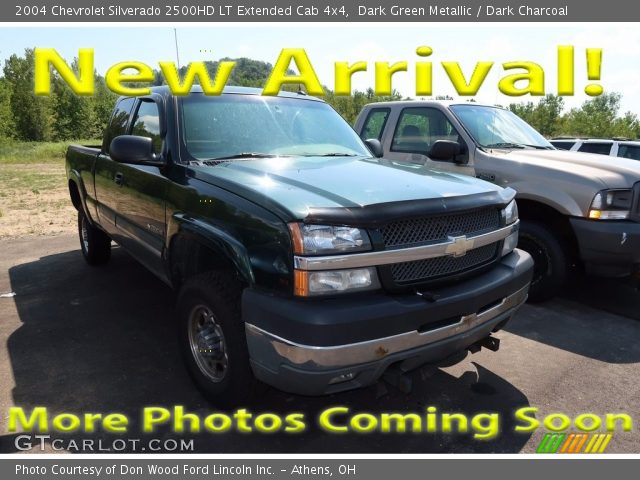 2004 Chevrolet Silverado 2500HD LT Extended Cab 4x4 in Dark Green Metallic