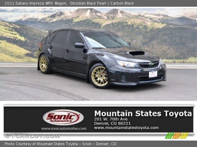 2011 Subaru Impreza WRX Wagon in Obsidian Black Pearl