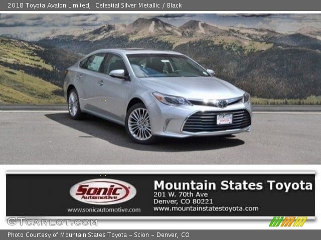 2018 Toyota Avalon Limited in Celestial Silver Metallic