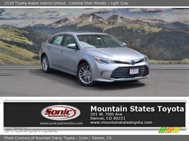 2018 Toyota Avalon Hybrid Limited in Celestial Silver Metallic