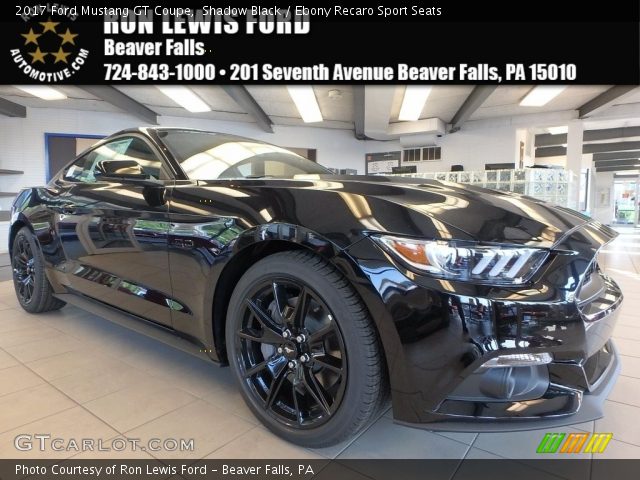 2017 Ford Mustang GT Coupe in Shadow Black