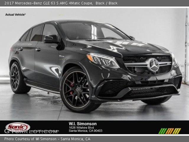 2017 Mercedes-Benz GLE 63 S AMG 4Matic Coupe in Black