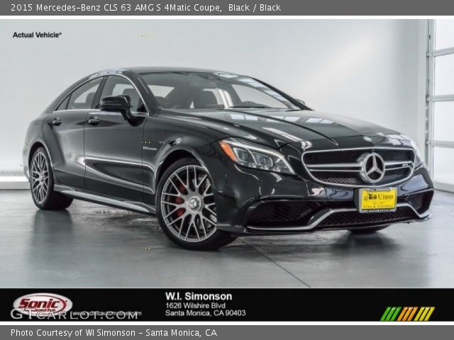 2015 Mercedes-Benz CLS 63 AMG S 4Matic Coupe in Black
