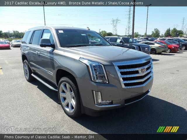 2017 Cadillac Escalade Luxury 4WD in Bronze Dune Metallic