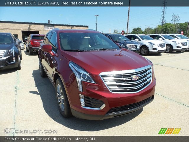 2018 Cadillac XT5 Luxury AWD in Red Passion Tintcoat