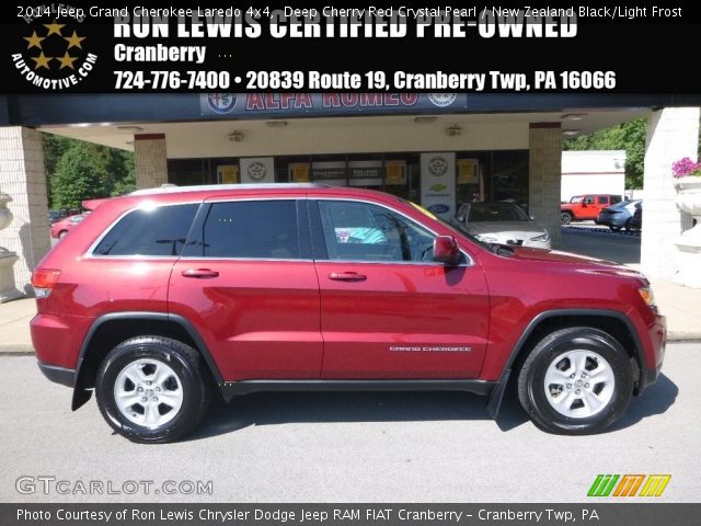 2014 Jeep Grand Cherokee Laredo 4x4 in Deep Cherry Red Crystal Pearl